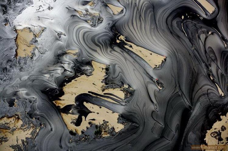 Ölträger , Athabasca Wüste in Kanada